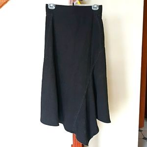 Banana Republic Asymmetrical Gray Skirt Size 0